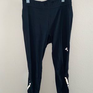 Black adidas running leggings